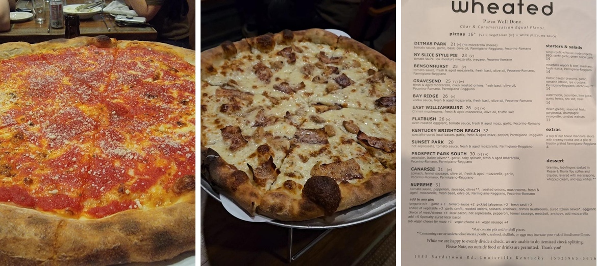 Wheated Menu